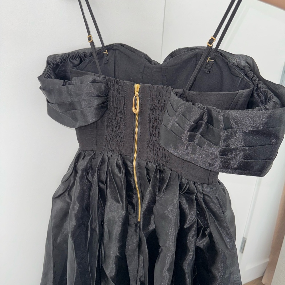 AJE Off-Shoulder Black Dress - Picture 8 of 12